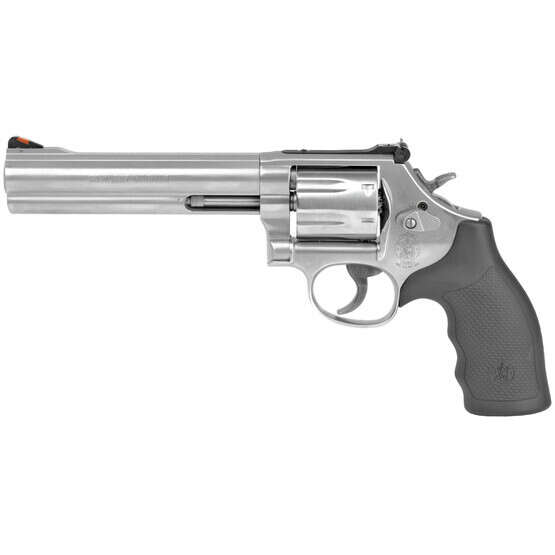 Smith & Wesson Model 686 Plus .357 Magnum and 6 inch barrel is a fantastic full size revolver with modern additions.
